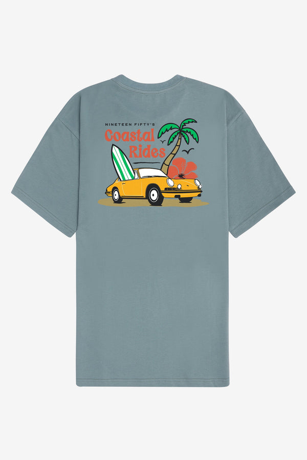Coastal Drive T-Shirt - Blue