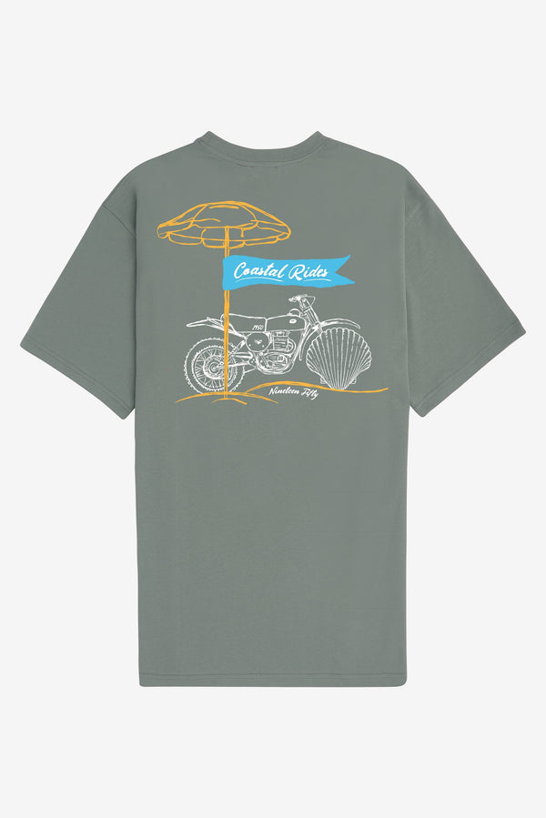 Sand Rider Oversized T-Shirt - Green