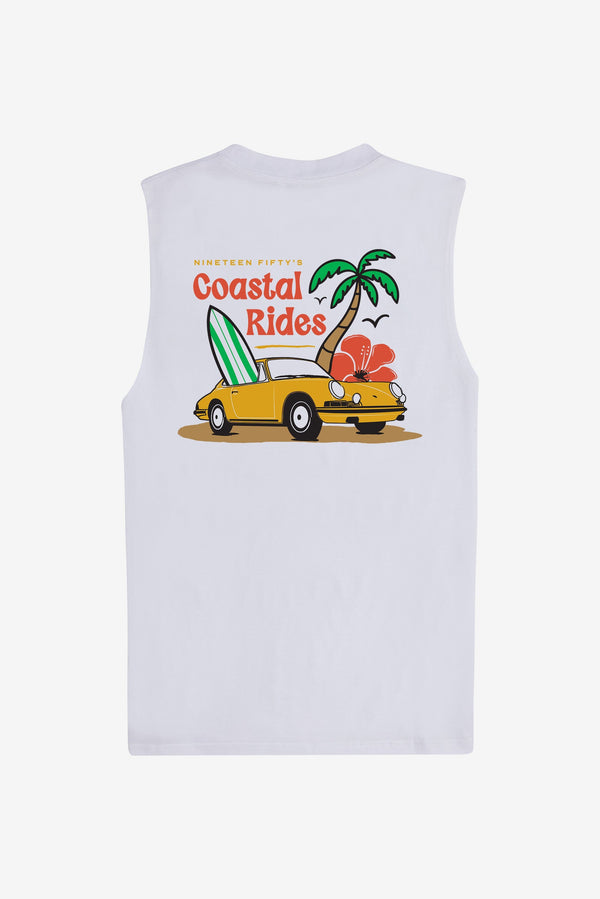 Coastal Drive I-Shirt - White
