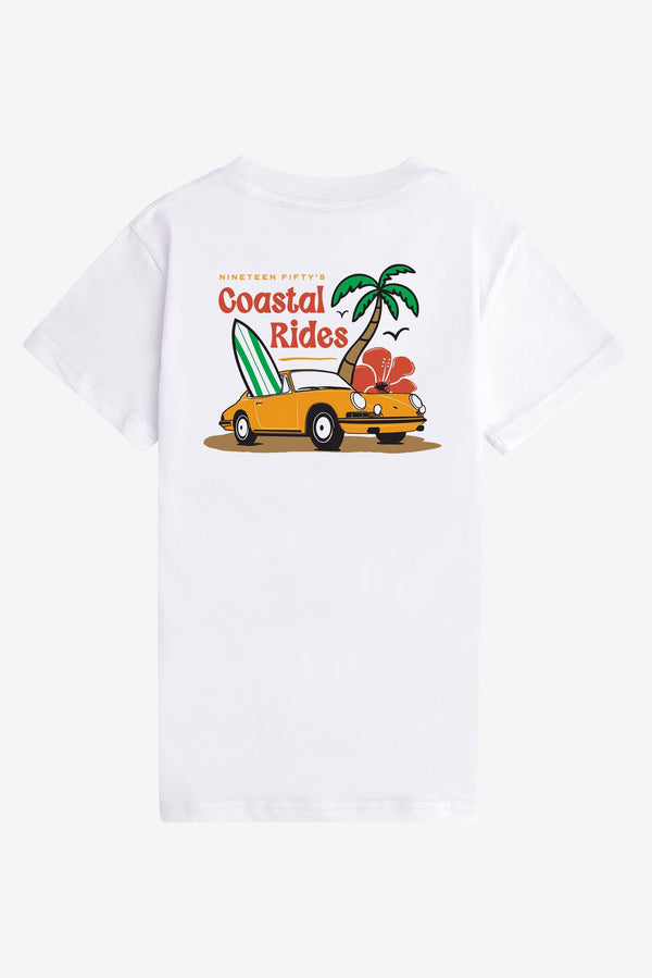 Jr. Coastal Drive T-Shirt - White