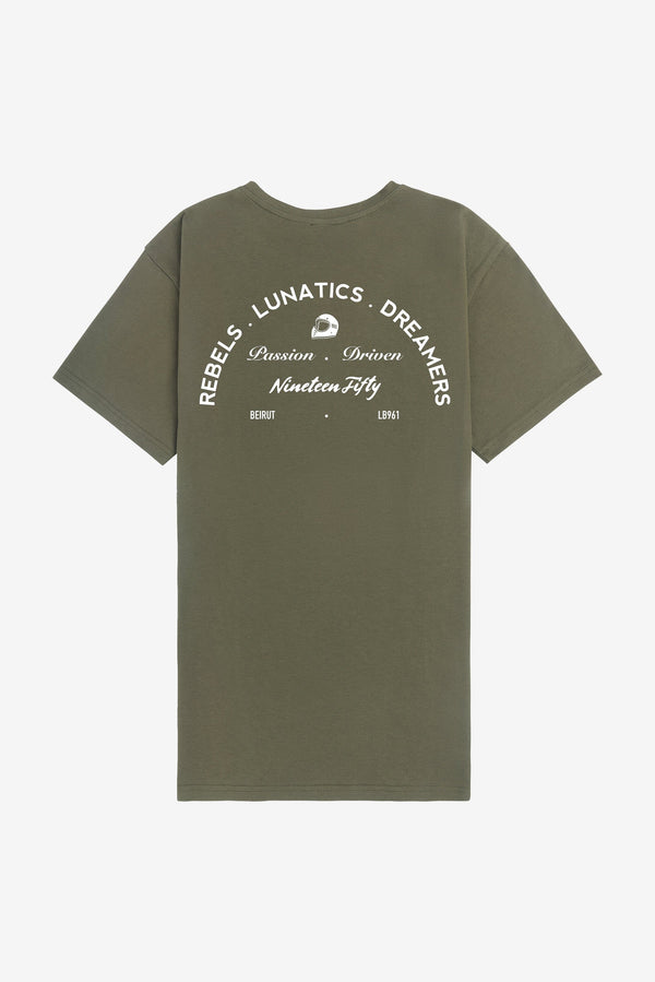 RLD F1 Tee - Kaki
