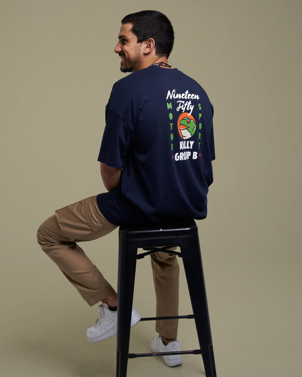 Oversized Motorsport Tee - White
