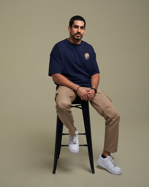 Oversized Motorsport Tee - White