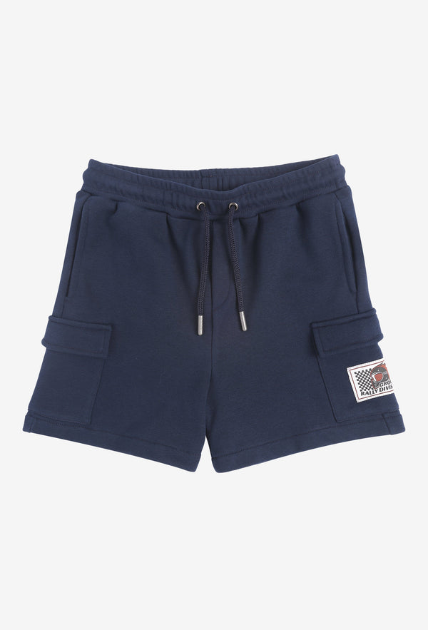 Jr. Jogger Shorts - Navy Blue