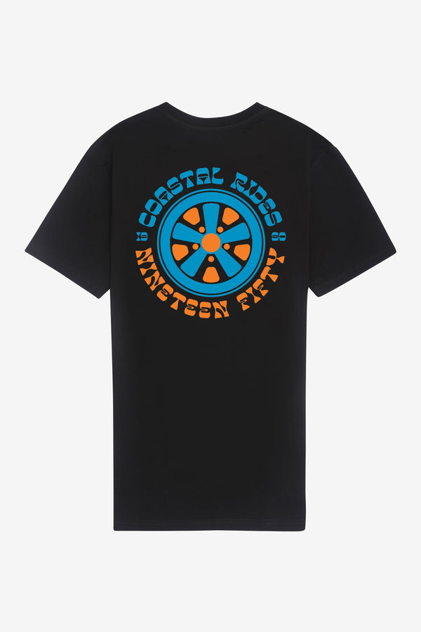 Palm Wheels T-Shirt - Black