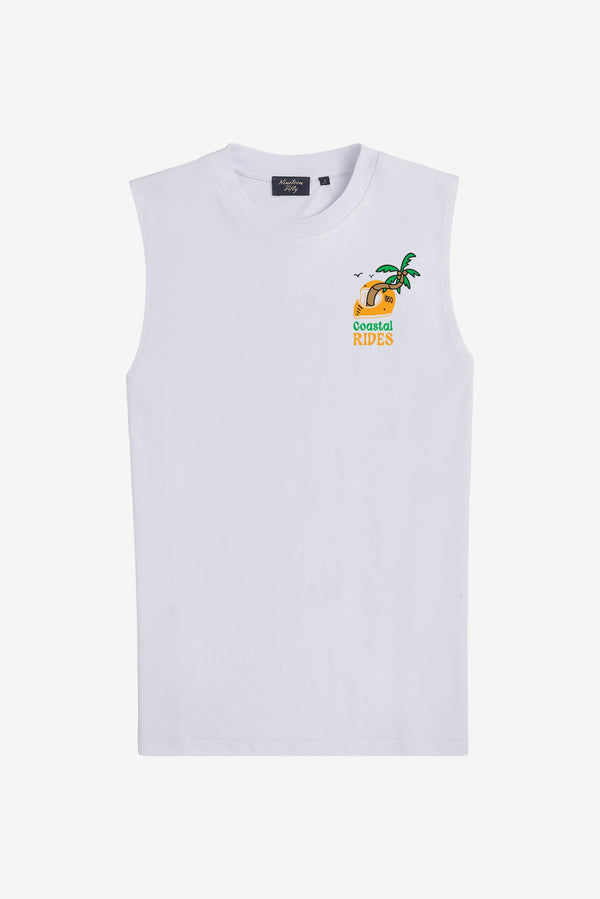 Coastal Drive I-Shirt - White