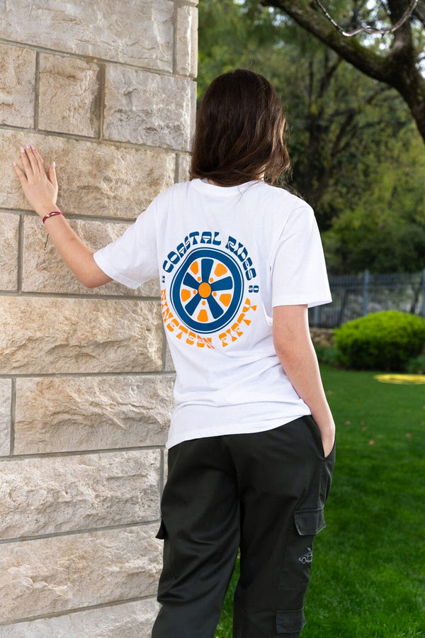 Palm Wheels T-Shirt - White