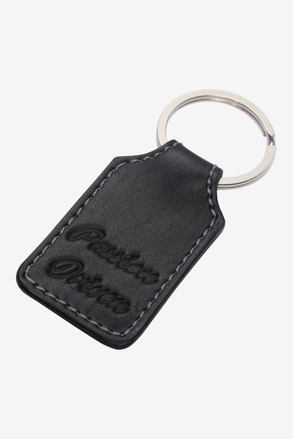 Heritage Keychain - Grey on Black